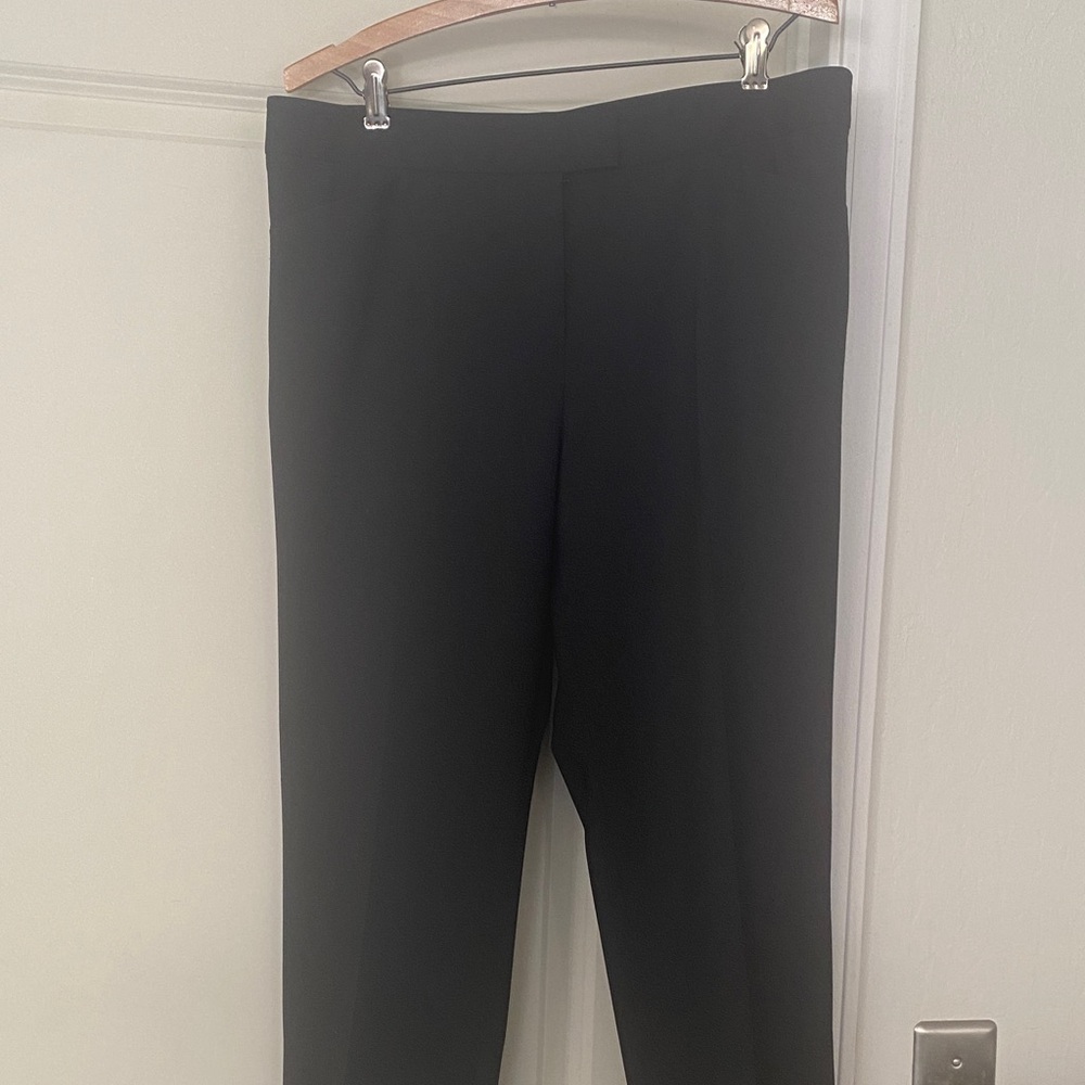 Lafayette 148 New York Classic Black Women's Tailored Pants size 14